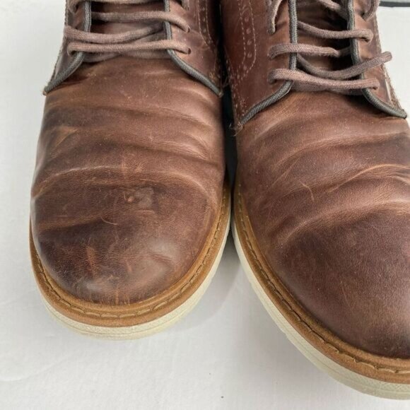 Cole Haan Go-To Plain Men's  10.5 M Toe Oxford Shoes Dark Coffee Brown GRAND 360 - Picture 8 of 16